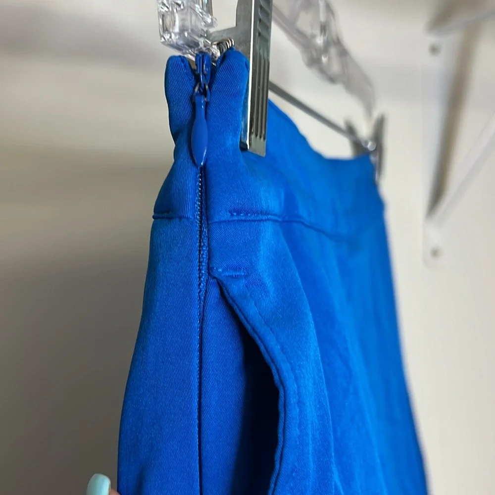 Lady Hagen Blue & White Golf Skort- 4